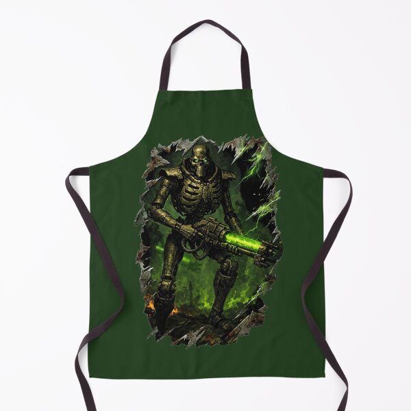 Item preview, Cybernetic Mech Skeleton Warrior Sci-Fi Horror Graphic designed and sold by LegendQuarter.