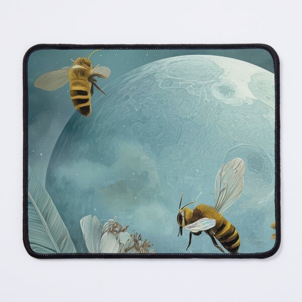 Item preview, Lunar Calendar 2027 Bees and Flowers designed and sold by Thunderg1rl.