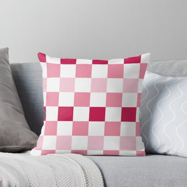 Aperçu de l'œuvre Motif Damier Rose Audacieux Sans Couture créée et vendue par ViviNyks.
