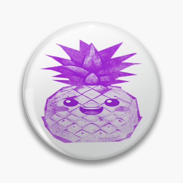 Item preview, Cute Kawaii Smiling Pineapple designed and sold by kinpirks.