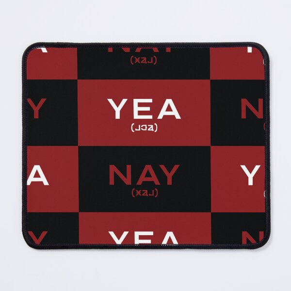 Item preview, Yea Nay Voting Cards designed and sold by LanaOkay.