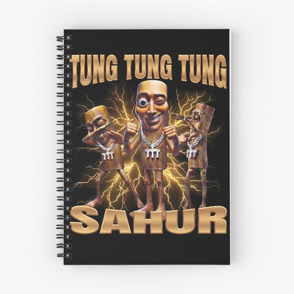 Item preview, Tung Tung Tung Sahur Meme Wooden Characters designed and sold by PabloHaney.