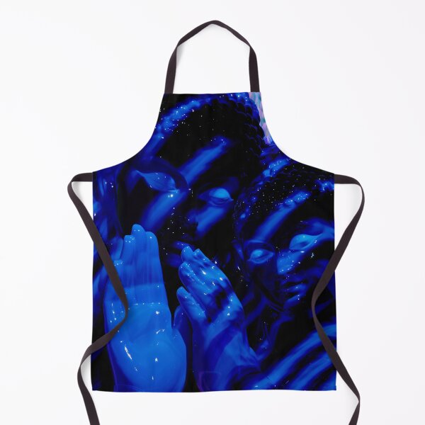 Item preview, Neon Blue Buddha Serenity designed and sold by bubblegoth.