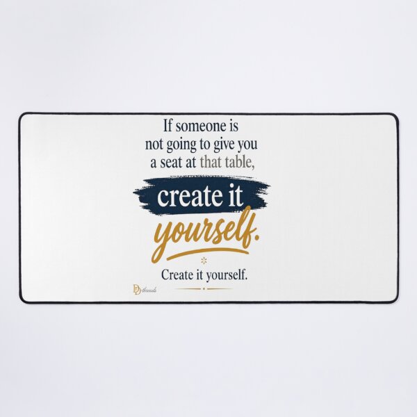 Item preview, Create Your Own Seat Motivation Quote (Minimal Edition) designed and sold by DesignerThreads.