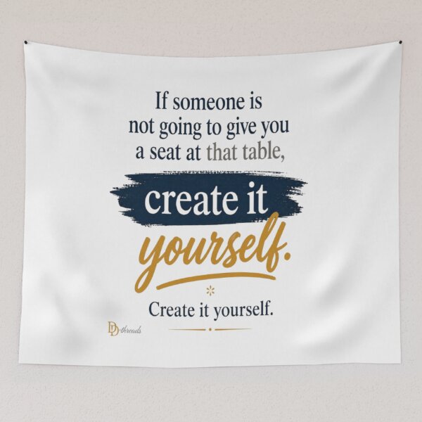 Item preview, Create Your Own Seat Motivation Quote (Minimal Edition) designed and sold by DesignerThreads.