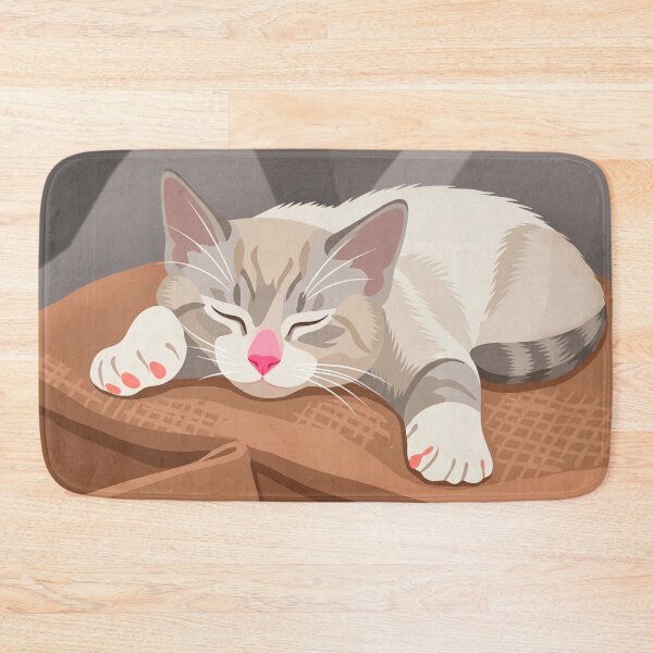 Item preview, Sleeping kitten designed and sold by NorthNook.