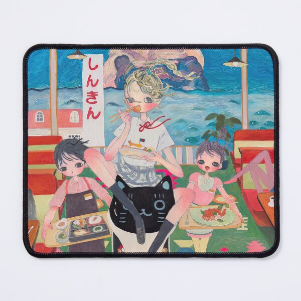 Item preview, Seashore with nyanrobo designed and sold by handadi56.