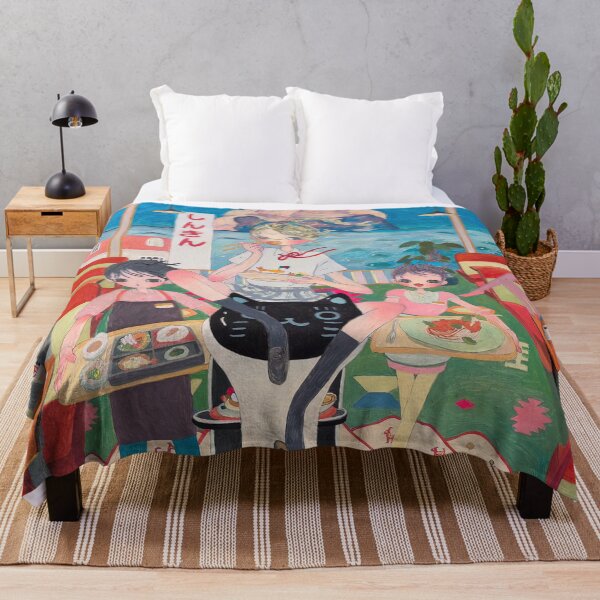Item preview, Seashore with nyanrobo designed and sold by handadi56.