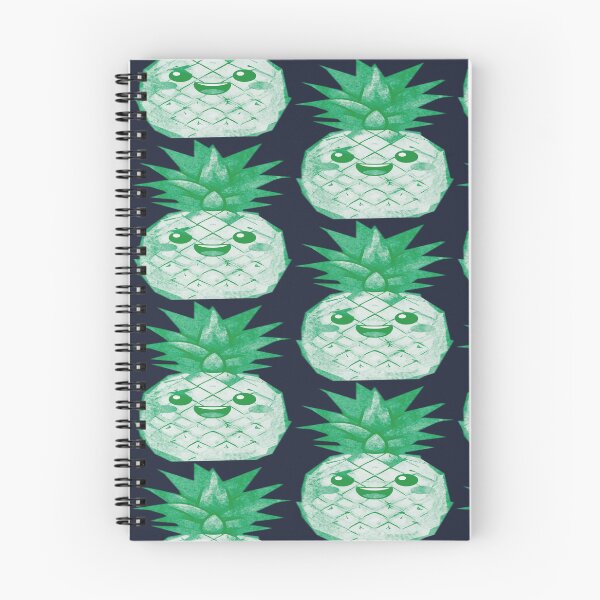 Item preview, Cute Kawaii Smiling Pineapple designed and sold by kinpirks.