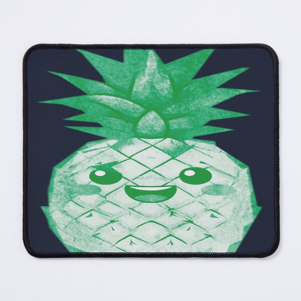 Item preview, Cute Kawaii Smiling Pineapple designed and sold by kinpirks.