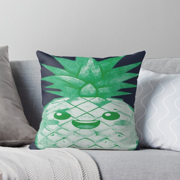 Item preview, Cute Kawaii Smiling Pineapple designed and sold by kinpirks.