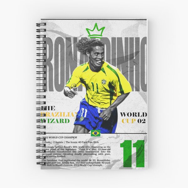Item preview, Samba Legend No 11 brazil Retro Football Poster 2002 designed and sold by Af-RT10.