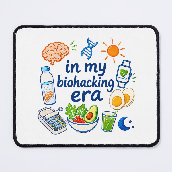 Item preview, Biohacking Era – Minimalist Wellness Illustration | Healthy Lifestyle Art Print designed and sold by Ramona-Gliga.