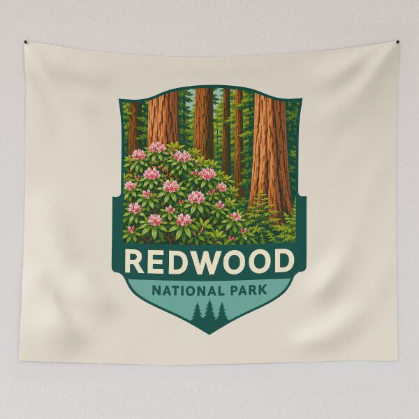 Item preview, Redwood National Park California Forest designed and sold by Gideon Emmerich.