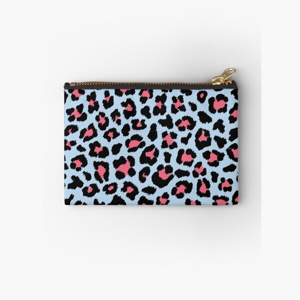 Item preview, mcbling y2k pink blue leopard designed and sold by quinnhopp.