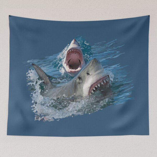 Item preview, Shark Attack designed and sold by H LaBs Creations.