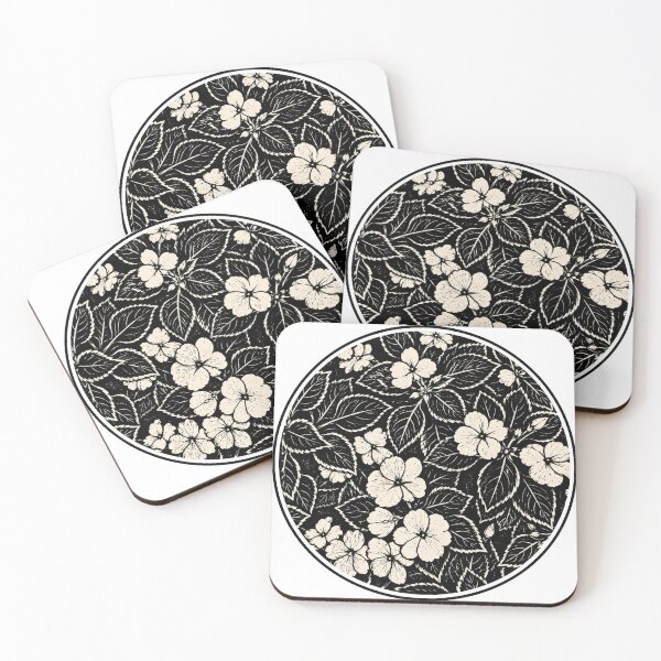Item preview, Minimalist florals| Botanical Ink Art designed and sold by Linoluca.