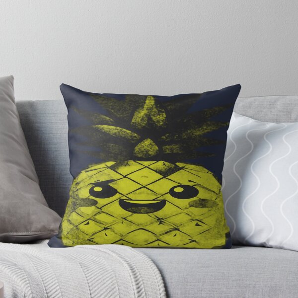 Item preview, Cute Kawaii Smiling Pineapple designed and sold by kinpirks.