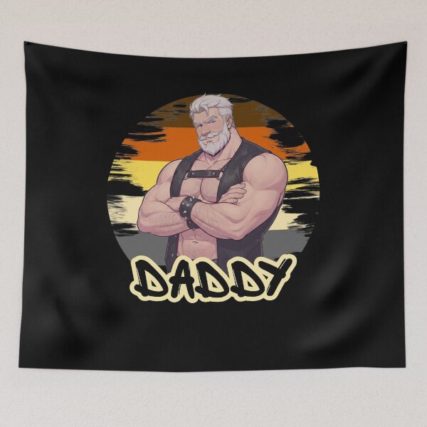 Item preview, Daddy | Gay Bear Pride Leather Gift For Gay Bears designed and sold by BrokenLabel.