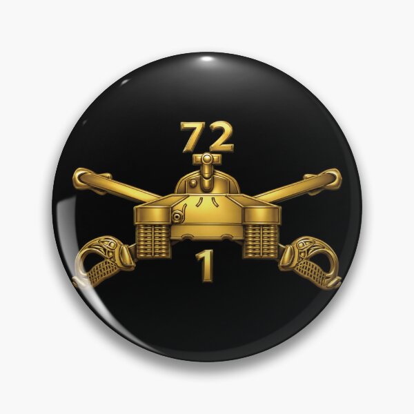 Item preview, Army - Armor Branch - 1st Battalion, 72nd Armor Regiment - 3D - Enhanced designed and sold by Military Insignia Products.