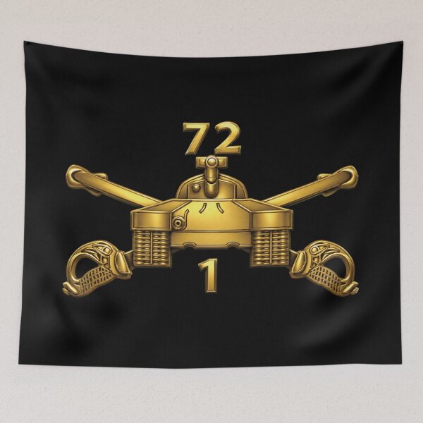 Item preview, Army - Armor Branch - 1st Battalion, 72nd Armor Regiment - 3D - Enhanced designed and sold by Military Insignia Products.