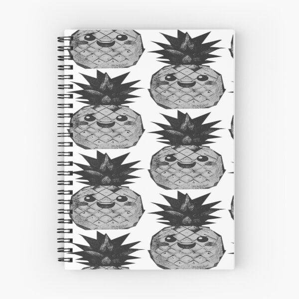 Item preview, Cute Kawaii Smiling Pineapple designed and sold by kinpirks.