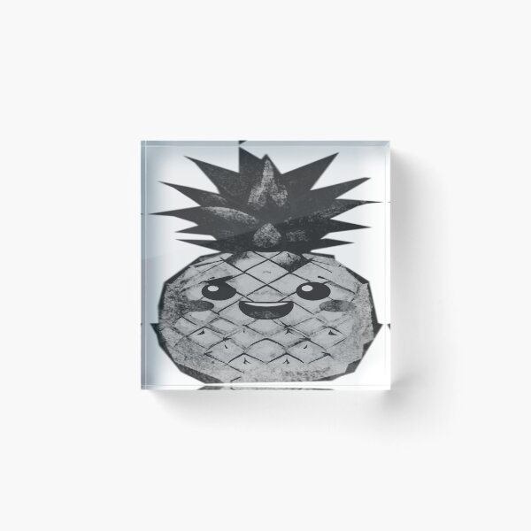 Item preview, Cute Kawaii Smiling Pineapple designed and sold by kinpirks.