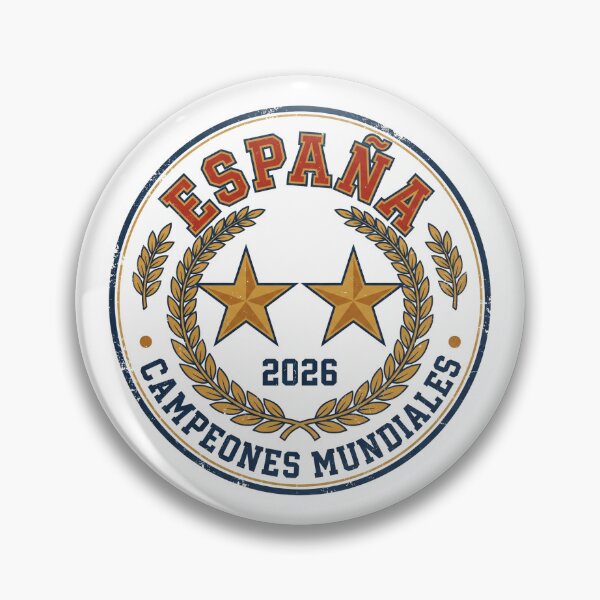 Item preview, España Campeones Mundiales 2026 Vintage Crest designed and sold by StoneByTheMoon.
