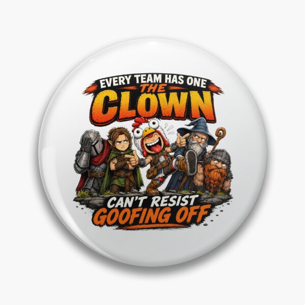 Item preview, Every Team Has One – The Clown | Funny Gamer Co-Op Gaming T-Shirt designed and sold by AmaJoy Designs .