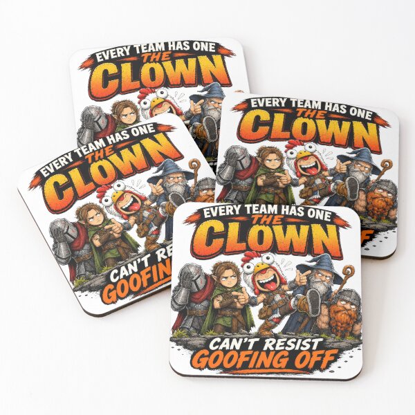 Item preview, Every Team Has One – The Clown | Funny Gamer Co-Op Gaming T-Shirt designed and sold by AmaJoy Designs .