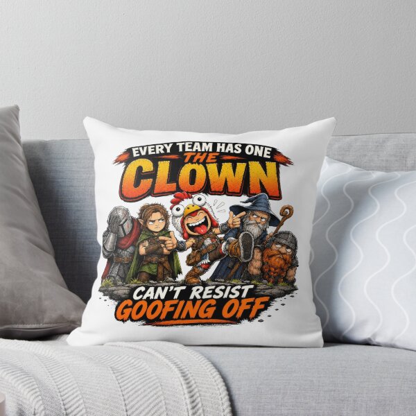 Item preview, Every Team Has One – The Clown | Funny Gamer Co-Op Gaming T-Shirt designed and sold by AmaJoy Designs .