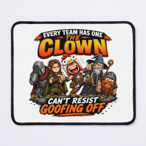 Item preview, Every Team Has One – The Clown | Funny Gamer Co-Op Gaming T-Shirt designed and sold by AmaJoy Designs .