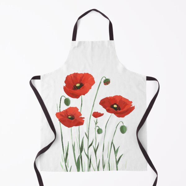 Item preview, Red Poppy Flowers designed and sold by xiao xuans.
