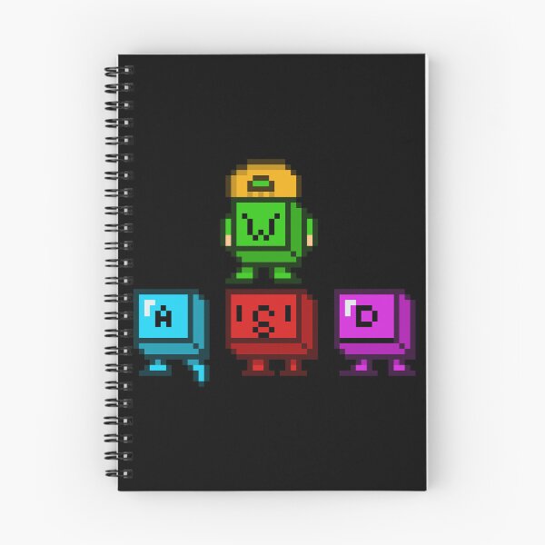 Item preview, PC Gamer WASD Keyboard Keys Retro Pixel Art designed and sold by RetroRlx.