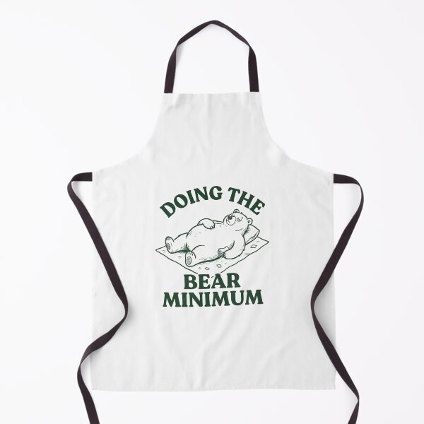 Item preview, Doing the Bear Minimum Vintage Bear designed and sold by GoofyShopp.