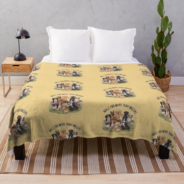 Item preview, Dogs Are More Than Friends Cute Dog Breeds Design designed and sold by Evelashop.