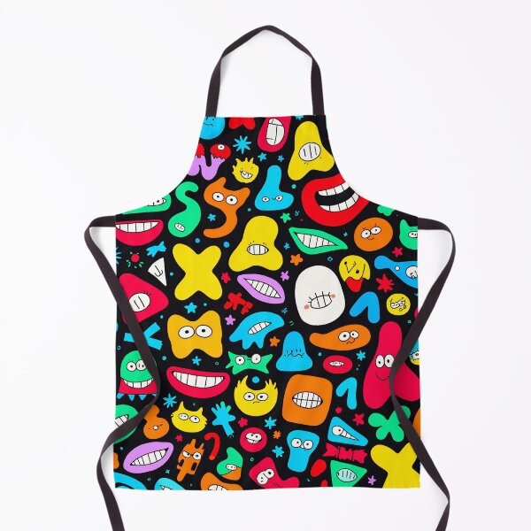 Item preview, Funny Colorful Monster Doodle Pattern – Cute Cartoon Characters for T-Shirts & Accessories designed and sold by IMuDesigner.