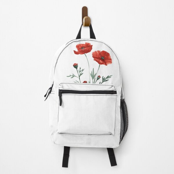 Item preview, Red Poppy Flowers designed and sold by xiao xuans.