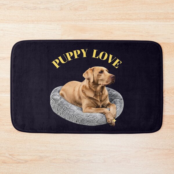 Item preview, YELLOW LABRADOR RETRIEVER - PUPPY LOVE designed and sold by PRINTSCHARMINGM.