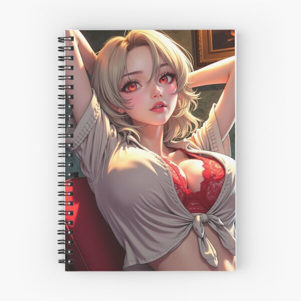 Item preview, Blouse and Red Lace | Anime Girl Portrait designed and sold by KasaHunterHarem.