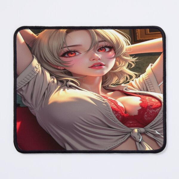 Item preview, Blouse and Red Lace | Anime Girl Portrait designed and sold by KasaHunterHarem.