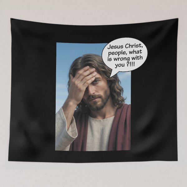 Item preview, Jesus does a facepalm_V1A designed and sold by ART-OF-ORION.