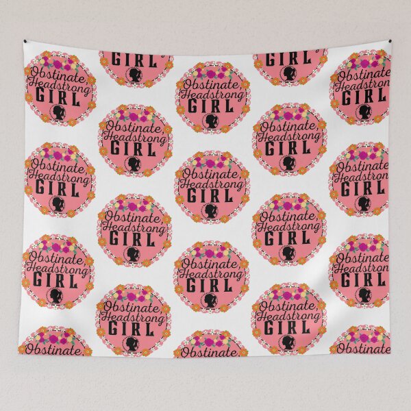 Item preview, Obstinate Headstrong Girl - Feminist Quote - Pride And Prejudice By Jane Austen  designed and sold by jessigahiosg.