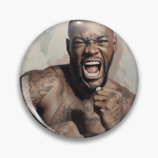 Item preview, Deontay  "The Bronze Bomber" Wilder boxing legends designed and sold by MoodiArtist.
