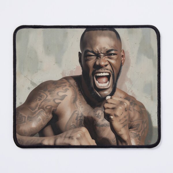 Item preview, Deontay  "The Bronze Bomber" Wilder boxing legends designed and sold by MoodiArtist.