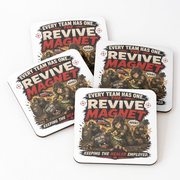 Item preview, Every Team Has One – The Revive Magnet | Funny Gamer Co-Op Gaming T-Shirt designed and sold by AmaJoy Designs .