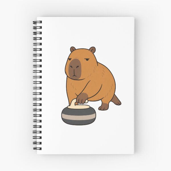 Item preview, Capybara Curling Club designed and sold by TOJI783.