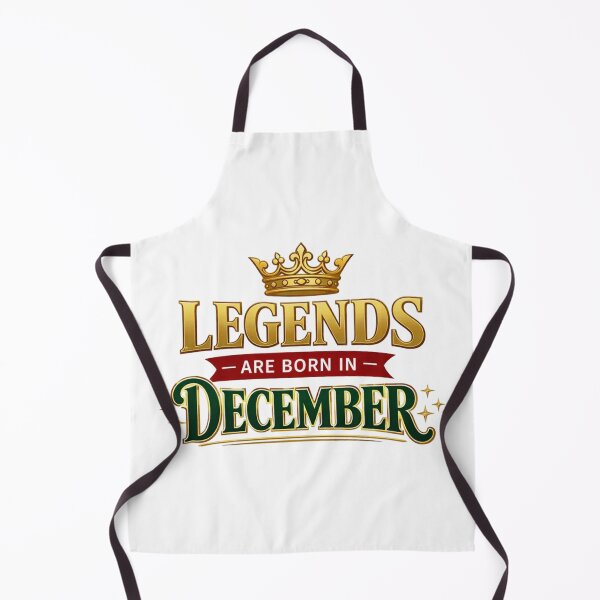 Item preview, Legends Are Born in December | Funny December Birthday Typography T-Shirt designed and sold by rushaib.