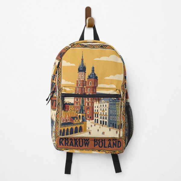 Item preview, Krakow Poland Vintage Travel Poster designed and sold by Bomax121.