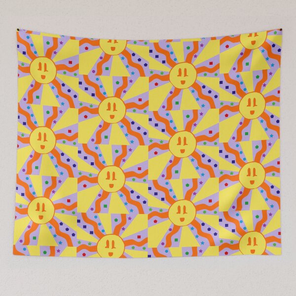 Item preview, Shine Bright (Purple/Yellow/Square) designed and sold by diana__designs.